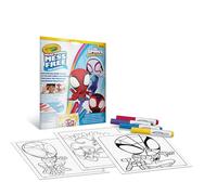 Crayola - Set de coloriage Color Wonder Spidey - 18 pages + 4 feutres anti-tache - Dès 3 ans