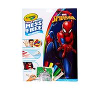 CRAYOLA Color Wonder Livre de coloriage Marvel Spider-Man avec 18 pages de coloriage et 5 marqueurs Magic Color Wonder