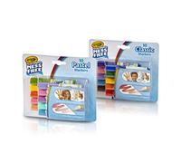 Crayola Color Wonder Lot de 2 marqueurs de coloriage sans désordre, couleurs classiques et pastel