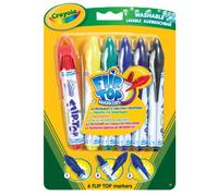 Crayola - Coloriages - 6 Flip Top