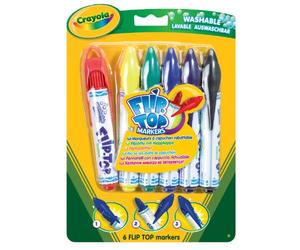 Crayola - Coloriages - 6 Flip Top