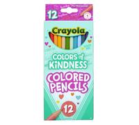 Crayola Colors of Kindness Special Edition Colored Pencils, School Supplies, 12 Count, Assorted Colors, Beginner Child and Up