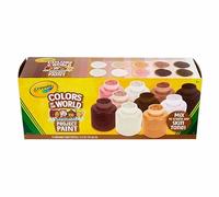 Crayola Colors of the World Lot de 10 flacons de peinture lavable de 59 ml