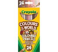 Crayola - Couleurs du monde 24 crayons