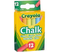 Crayola Craies Colorées Pour Tableau, Paquet De 12 Pièces