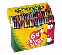 Crayola Crayon couleurs assorties pack de 64