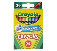 Crayola Crayons 24 Colors (Pack of 4)
