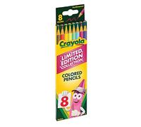 Crayola Crayons de couleur - Édition limitée, lot de 8, couleurs retraitées