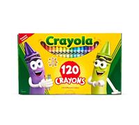 Crayola Crayons standard, couleurs assorties, bo te de 120 crayons