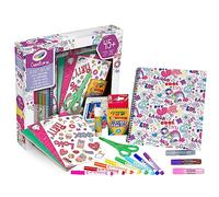CRAYOLA - Creation, Kit Créer ton Album Scrapbook, Activité créative, Cadeau pour filles et ados, à partir de 8 ans