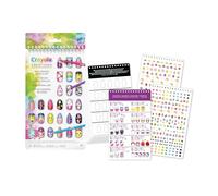 Crayola Creations, Nail Art Album, Coffret de Dessin avec Stickers