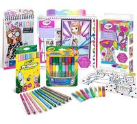 Crayola Creations, Set Coloring Fashion Design et Crée avec du Sable, Activités Créatives et Cadeau pour Enfants, Âge 6+