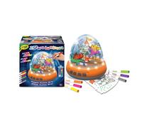 Crayola Esfera Luminosa - Sphère lumineuse à dessin avec rotation, 10 couleurs, pour enfants à partir de 6 ans, inclut 6 feutres lavables