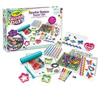 Crayola – Sparkle Station Super Set Glitter Dots – Glitter modelable – dès 6 ans
