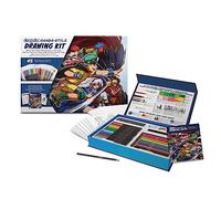 Crayola, Kit de dessin Apprends à dessiner tes propres Mangas avec 45 pièces, Activité créative et cadeau pour les enfants, à partir de 8 ans, 04-2938