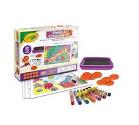 Crayola - Kit de tampons et de coloriage 04-2951 - Thème animaux - Dès 5 ans
