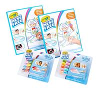 Crayola, Kit Recharge de Color Wonder, Comprend 2 Pads de Recharge de 30 Pages et Mini marqueurs en 20 Couleurs Vives, 75-1843