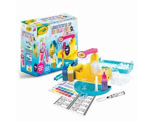 CRAYOLA - Laboratoire de marqueurs odorants néon, créez Vos Propres marqueurs parfumés aux Couleurs néon, activité créative et Cadeau pour Les Enfants, à partir de 6 Ans