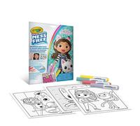 CRAYOLA - Color Wonder, Coloring Set Contenant 18 Pages à colorer et 4 feutres sans Tache sur Le thème de Gabby et la Maison Magique, activité créative pour Les Enfants, âge3, 4, 5 Ans, 75-2861