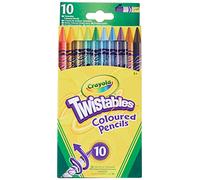 Crayola - Loisir Créatif - 10 Crayons De Couleur Twistable