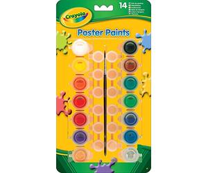 Crayola - Loisir Créatif - 14 Pots De Peinture Lavable