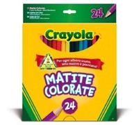 CRAYOLA - LOISIR CRÉATIF - 24 CRAYONS DE COULEUR TRIANGULAIRES