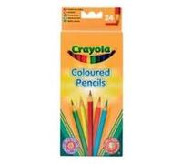 Crayola - loisir créatif - 24 crayons de couleur triangulaires G