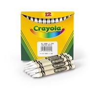 CRAYOLA Lot de 12 crayons de couleur blanche - Fournitures scolaires
