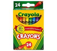 Crayola Lot De 24 Crayons Couleurs Pour Enfants 3+ Ans