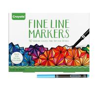 CRAYOLA Lot de marqueurs à pointe fine, multicolore, 16 x 21,84 x 3,04 cm