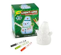 CRAYOLA Lumières : bonhomme de neige | Veilleuse de Noël lavable | Couleur, laver, répéter | Piles non incluses | À partir de 3 ans