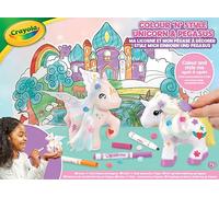 Coffret créatif - CRAYOLA - Ma Licorne à Décorer - 2 figurines personnalisables - 4 ans et plus