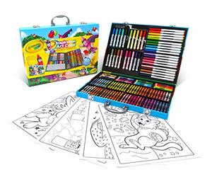 CRAYOLA - Malette de l’Artiste, 155 pièces, Cadeau pour Enfants, Activités Créatives, Ages 4+