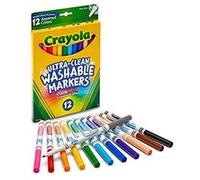 Crayola Marqueurs Lavables Fin 12 Ct G
