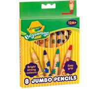 Crayola - Maxi crayons de couleur Mini Kids 8 - mine solide - à partir de 1 an - couleurs assorties