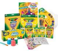 Crayola, Méga-Set Couleur Et Peinture Avec Autocollants, Activité Créative Et Cadeau Pour Enfants, Âge 6+