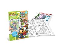 Crayola Mini Kids - Album de coloriage avec autocollants Pat'Patrouille, +12 mois, 81-1373G