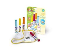 CRAYOLA - Mini Kids, Kit de recharge Coloriage Infini avec 4 feutres et un chiffon de nettoyage, à utiliser avec le tapis Coloriage infini, 81-2007