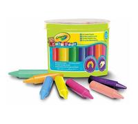 Crayola Mini Kids - Loisir Créatif - 24 Maxi Crayons à La Cire boîte Plastique