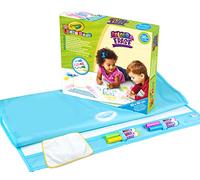 CRAYOLA Mini Kids, Tapis de Dessin Pliable pour Enfants, dès 36 mois | 4 feutres, Mini kids, Votre tapis magique, Un format pratique, Envie d'initier vos plus jeunes au dessin tout, dès 36 mois