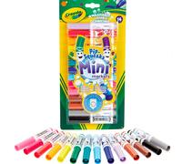 Crayola Mini Washable Markers 14 Units Multicolore