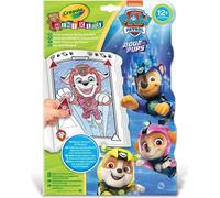 Crayola - mini pages de coloriage pour enfants Paw Patrol+autocollants