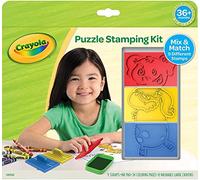 CRAYOLA Mini Puzzle de timbres pour enfants