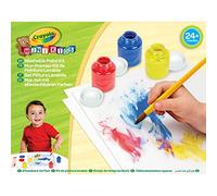 Crayola - Mon 1er kit de Peinture- Loisir créatif - Mini Kids - à partir de 2 Ans - Jeu de Dessin et coloriage