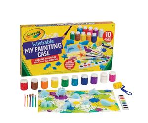 CRAYOLA - Mon Coffret de Peinture - Loisir créatif - Kits d'activités - à partir de 4 Ans - La peinture ne tache pas la peau