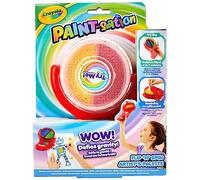 CRAYOLA Paint-station : palette d'artistes Flip n Spin | Kit de peinture anti-éclaboussures | Idéal pour les enfants de 3 ans et plus