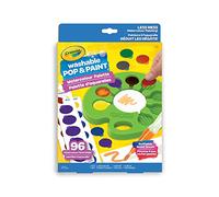 CRAYOLA Palette d'aquarelles Pop & Paint lavable
