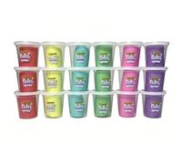 Crayola Pearl & Cosmic A1-2997 Lot de 20 pots de pâte à effets spéciaux Pearl and Cosmic Shimmer Couleurs pastel Pâte perlée à effets spéciaux 85 g