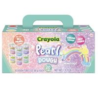 CRAYOLA Pearl & Cosmic A1-2997 Lot de 20 pots de pâte à effets spéciaux Pearl and Cosmic Shimmer de 85 g