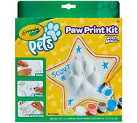 Crayola Pets, Set pour créer Le Calque de la Patte de Petit Animaux | 6 pots de peintures, Pets est une gamme de produits spécialement conçus, Le Setvous permet de transformer l'empreinte